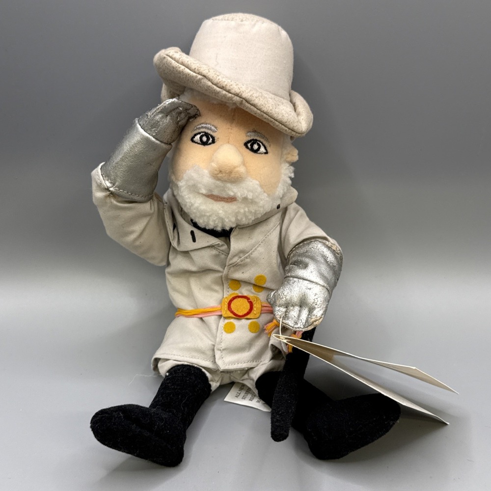 Robert E Lee 11" Creation Station Famous Be'an Collectible Plush Doll
